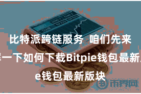 比特派跨链服务 咱们先来了解一下如何下载Bitpie钱包最新版块